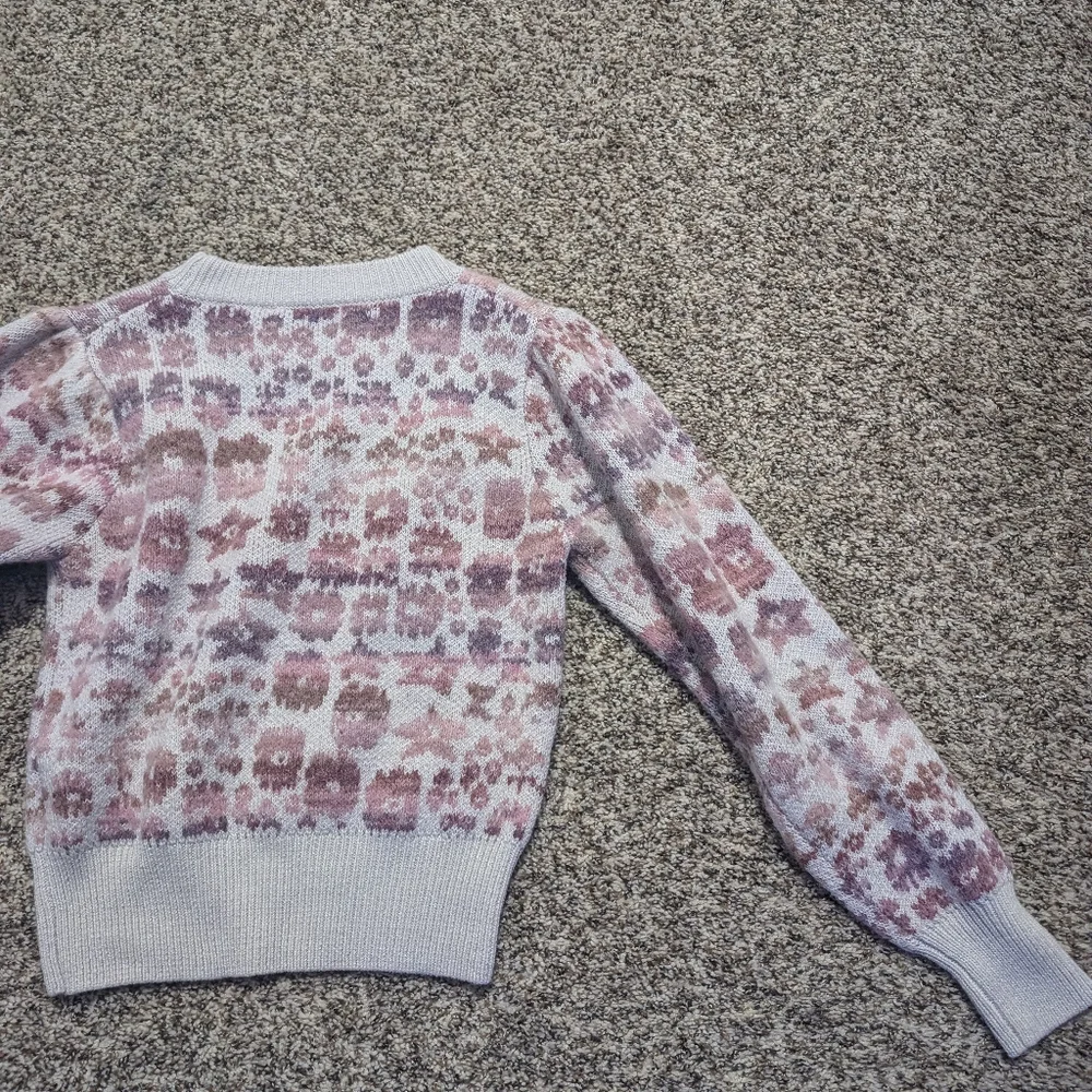 LoveShackFancy Kristen Pullover Sweater in Stardust Fantasy - Picture 9 of 14